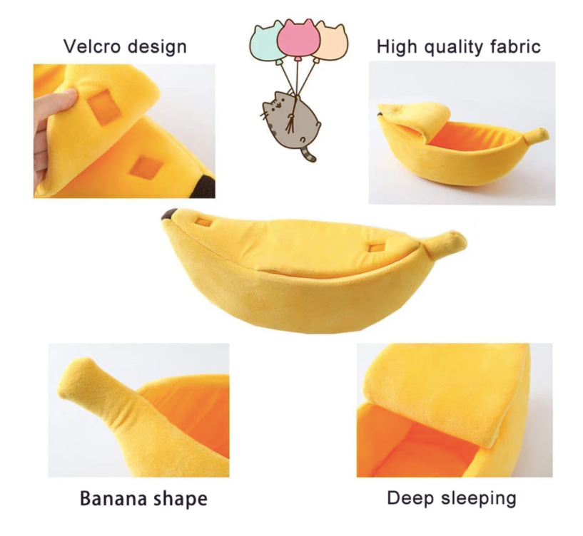 ToyalFriends - All Import Duties Covered! – wholesale Pet bed – Cat/dog – Banana Shape Pet Bed House7