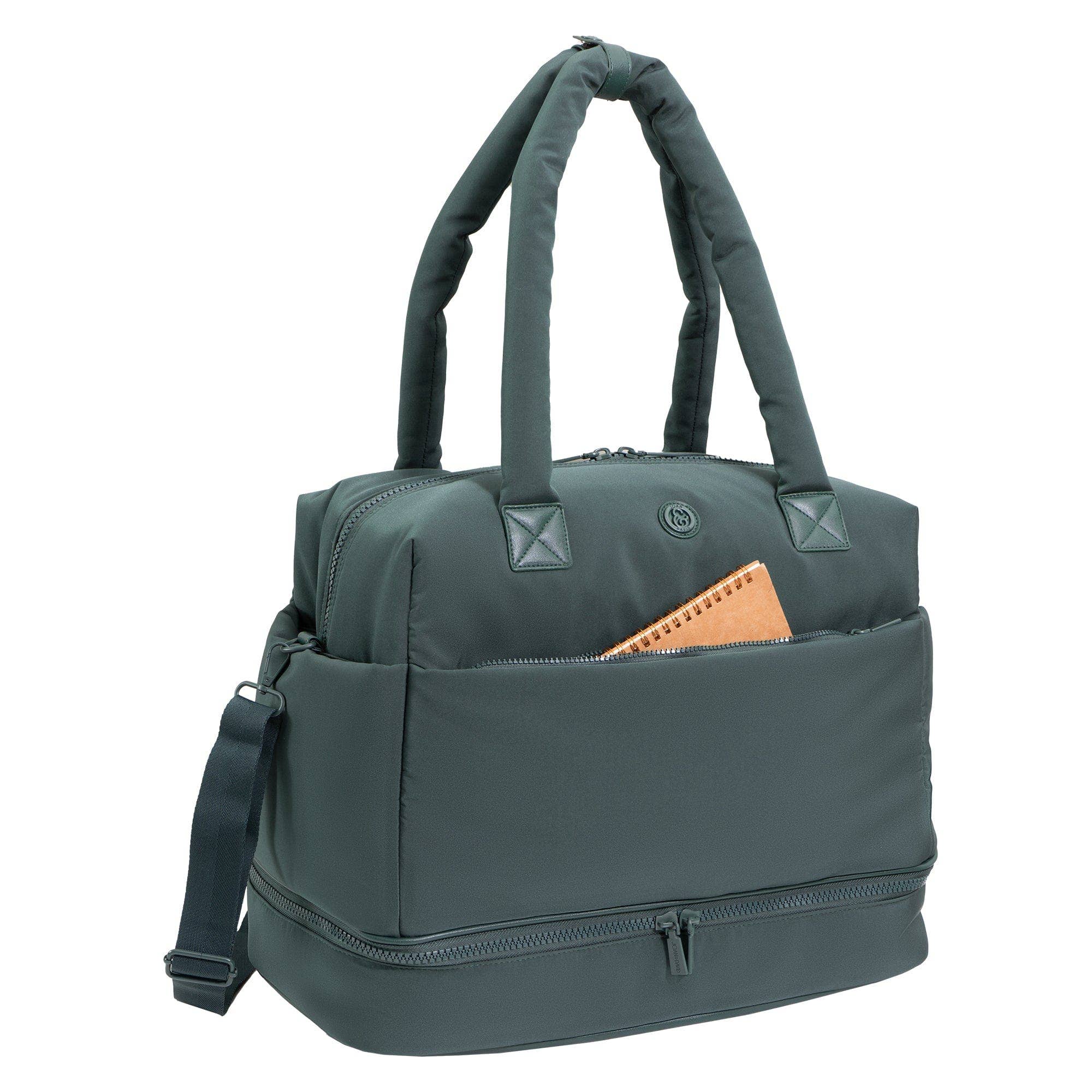 Magid - Wholesale Weekender Bag - Women's - Joan & David 18 Inch High Density Sport Nylon Drop Bottom Duffel Bag2