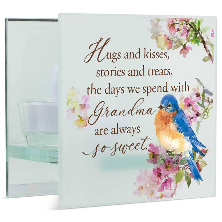 Cottage Garden – wholesale Candle holder – Tealight Birds Days With Grandma3