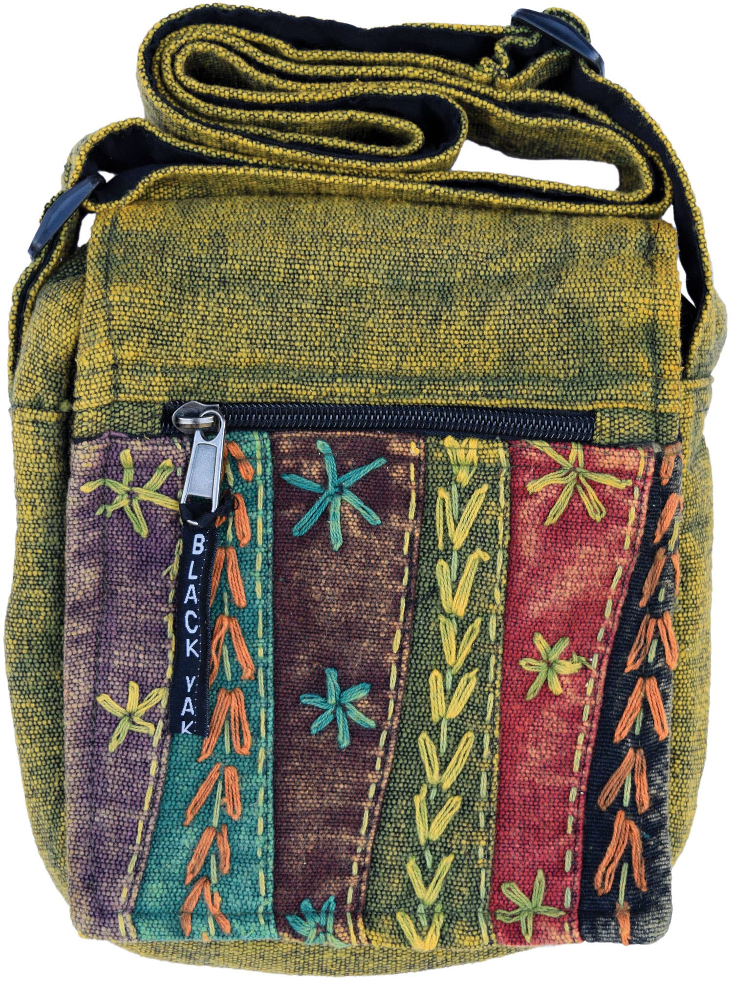 Black Yak Ltd – wholesale Top handle bag – women's – Small Hand Embroidered Bag - Cotton - Fair Trade3