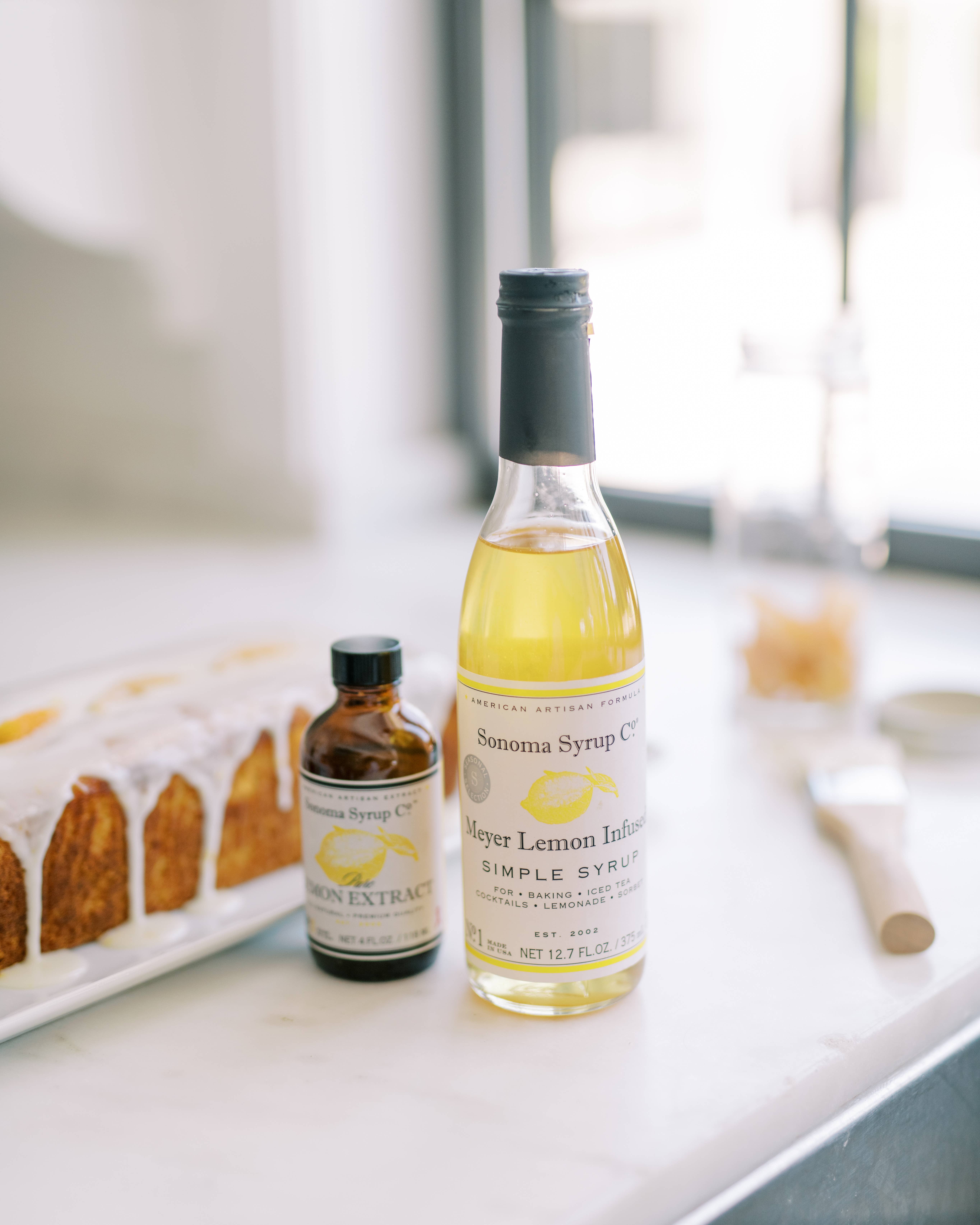 Sonoma Syrup Co. - Wholesale Cocktail Mix/Syrup - 12.7 oz Meyer Lemon Infused Simple Syrup5