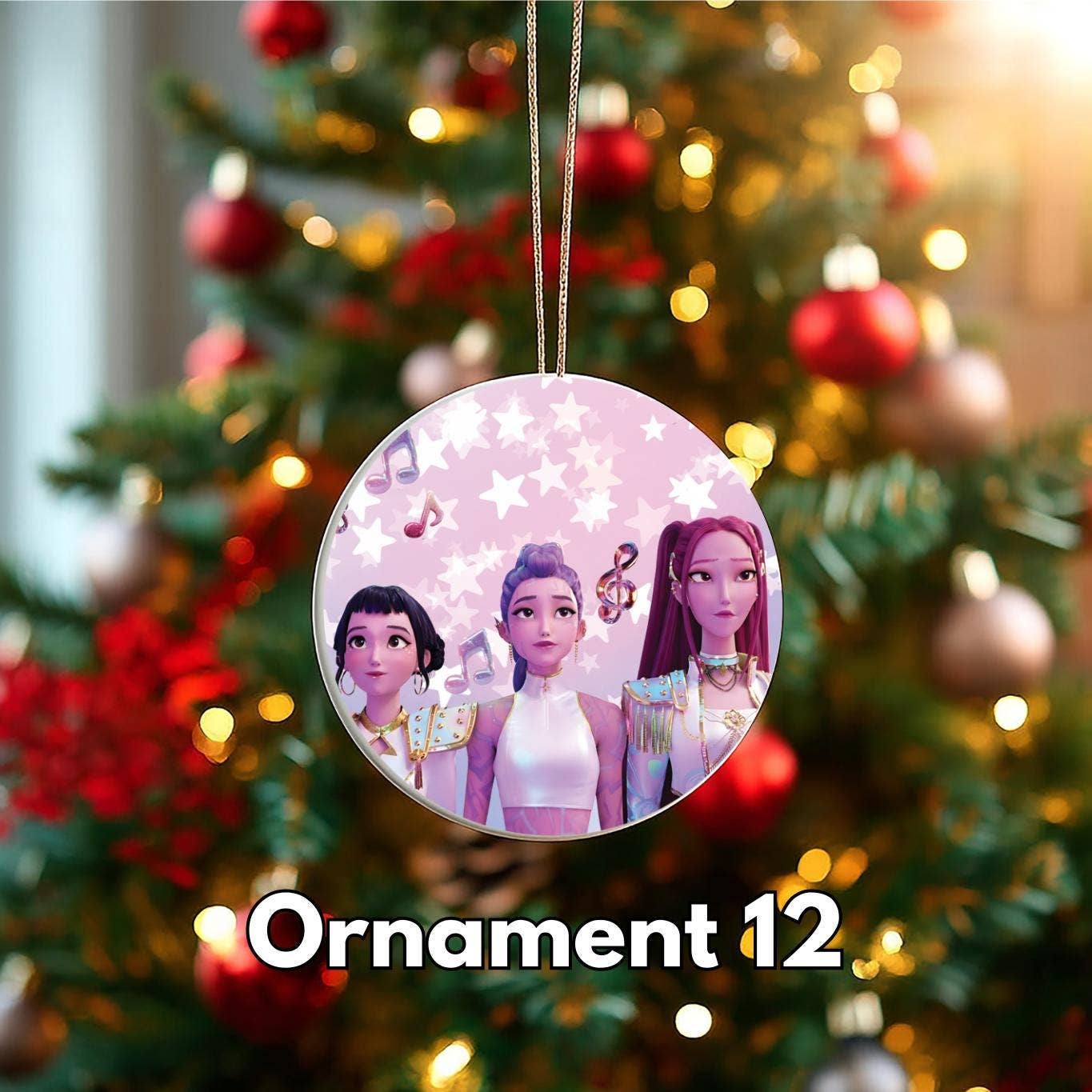 Embrova - Wholesale Ornament - K-POP Demon Hunters Ornament, Christmas Ornaments Decor12