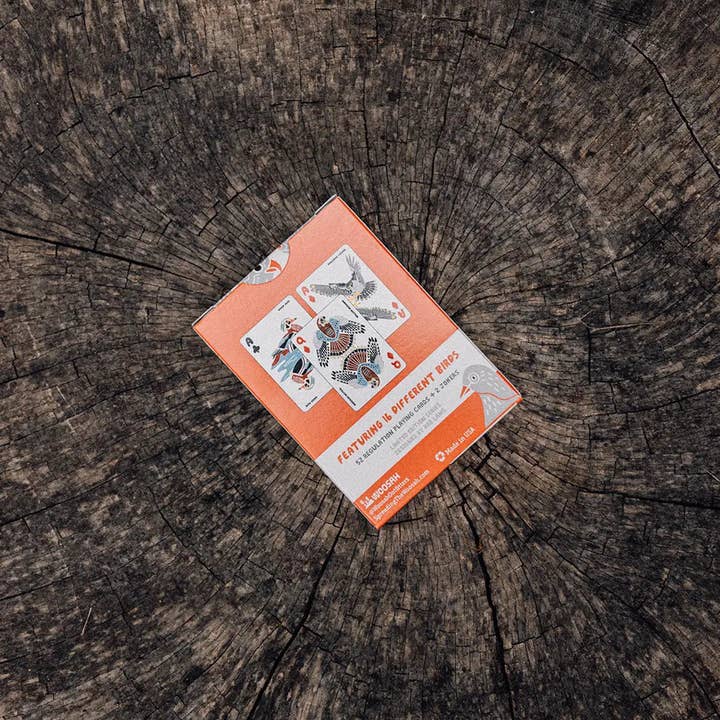 Woosah Outfitters – Engroshandel Spillekort – Bird Nerd spillekort8