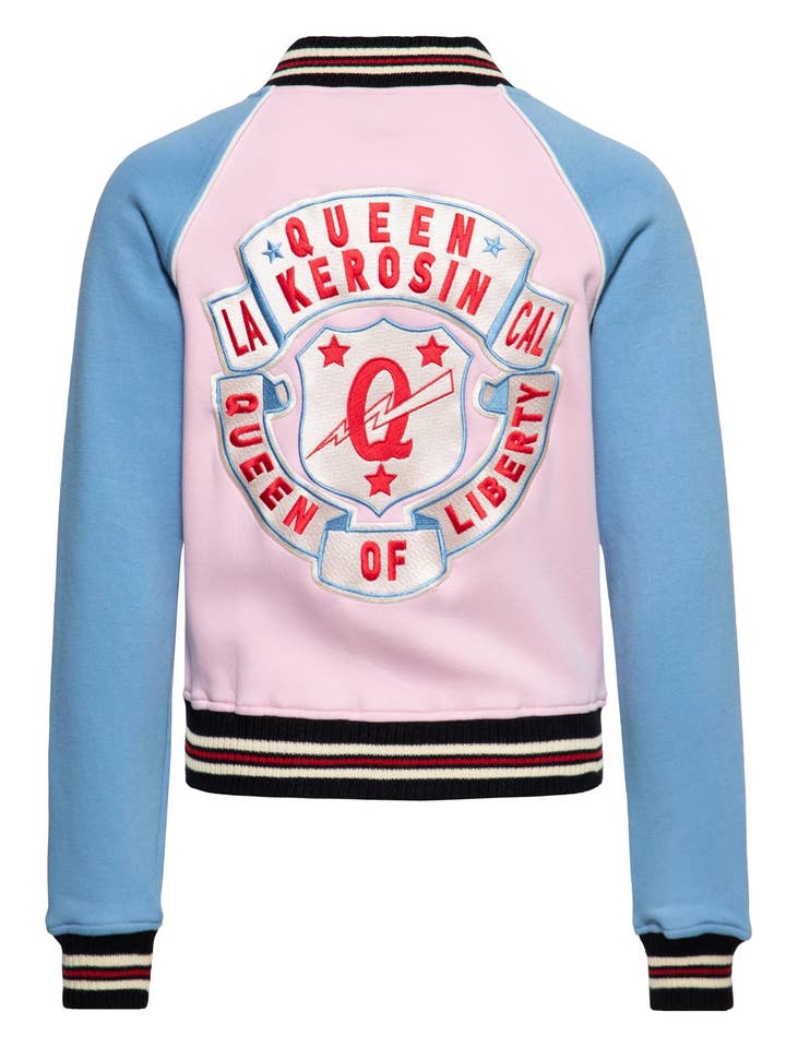 Btex Fashion GmbH / KING KEROSIN - Wholesale Varsity/Baseball Jacket - Women's - Queen of Liberty college jacket