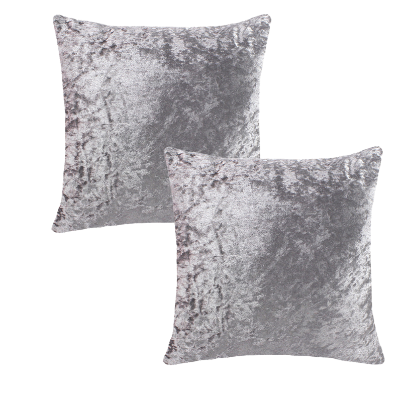 RKAAS HOME – wholesale Throw pillow cover – Crushed Ice Velvet Square Cushion Cover - Set of 2 pcs and 4 pcs (45 cm, 50 cm, 55cm, 60 cm)6