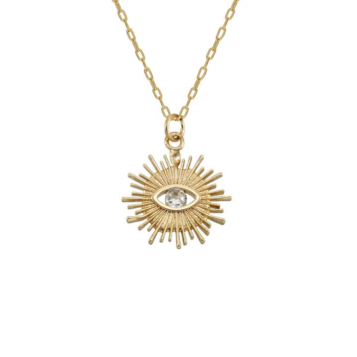 Collier Oeil d'Or pour la vente par Benny Loves Stella