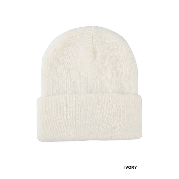 42POPS - Wholesale Beanie - Women's - ,.SI-27109 Basic Solid Beanie