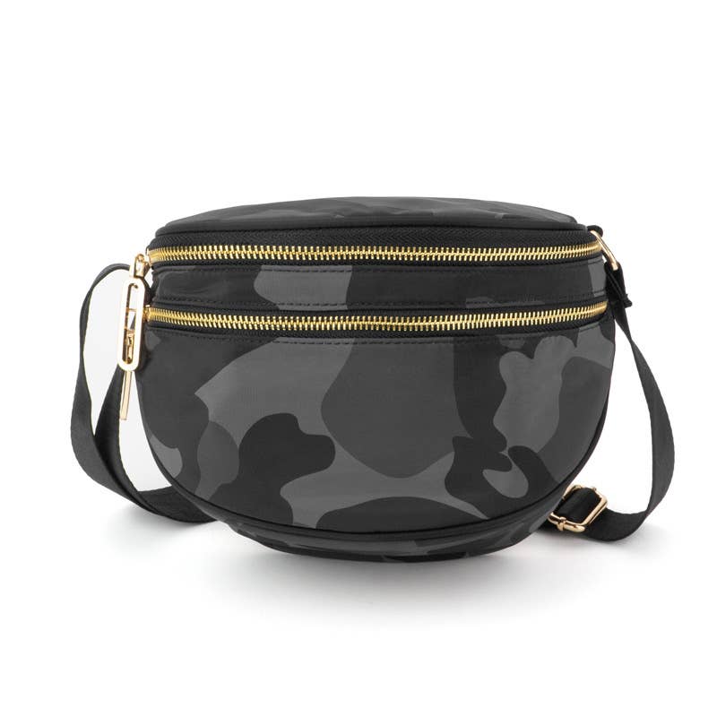 Babs + Birdie - Wholesale Belt Bag - Women's - The Samantha | Double Zipper Sling Bag4