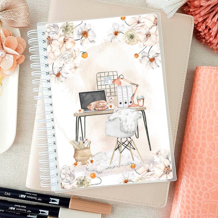 Sticker Book | At home (desk) - reusable sticker storage for wholesale by Hello Petite Paper