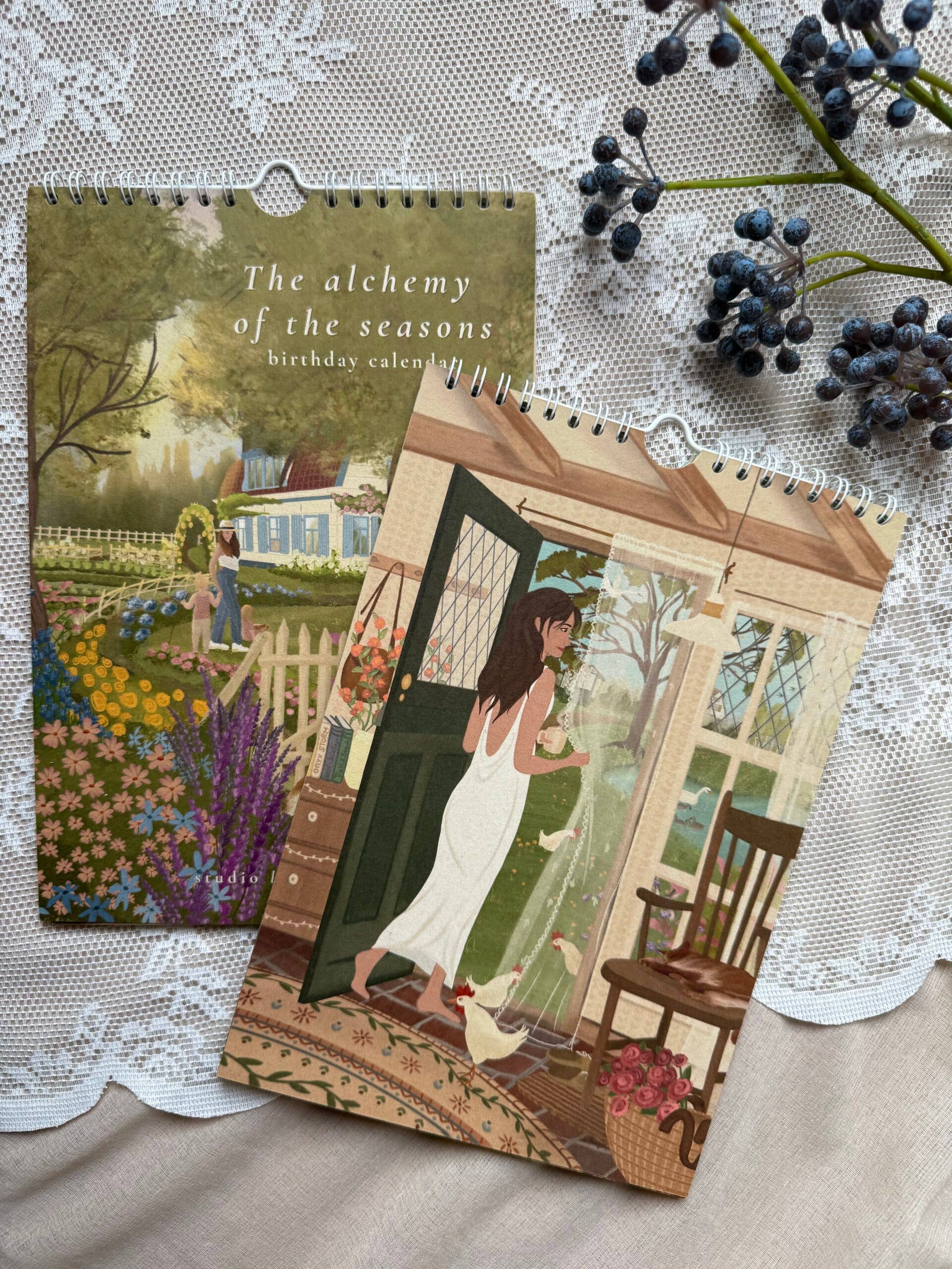 Nicolet Boon - Vente Calendrier - Calendrier d'anniversaires à double sens12