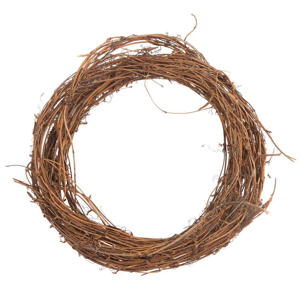 Factory Direct Craft – wholesale Wreath – 15' Thin Dried Natural Grapevine Twig Garland6