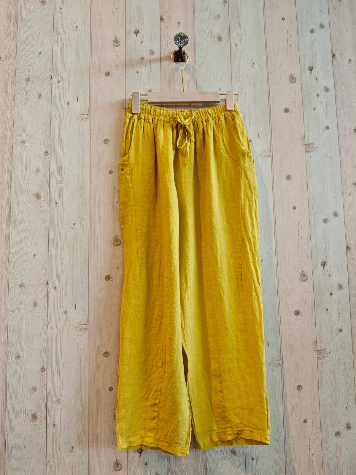 Linen & More - Vendita all'ingrosso Pantalone - Donna - Pantaloni base in lino 100% REF 65220