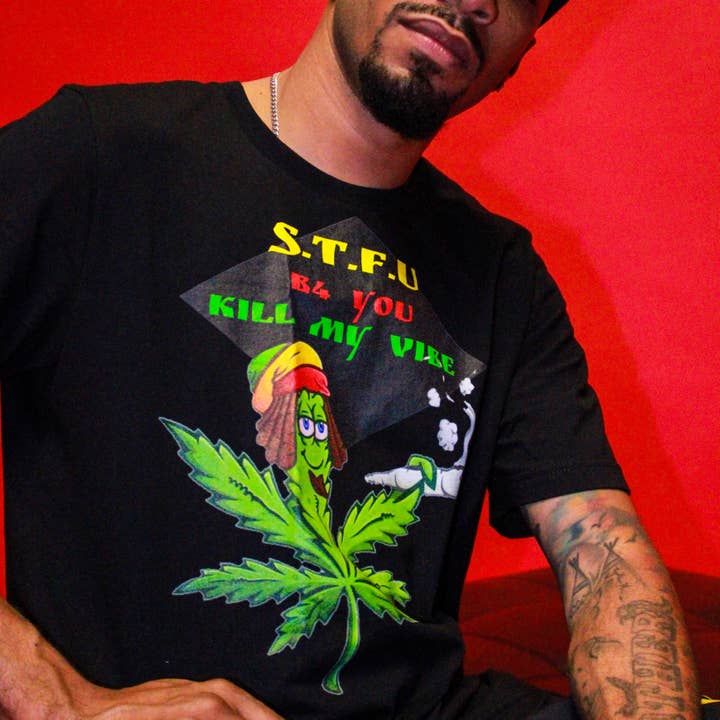 420 Don't Kill My Vibe Short-Sleeve Unisex T-Shirt for wholesale by STFU