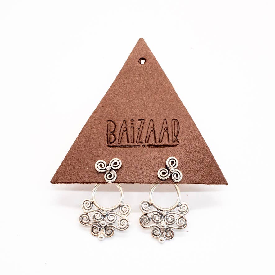 Baizaar - Wholesale Ear Jackets/Climbers - Spiral Ear Jacket1