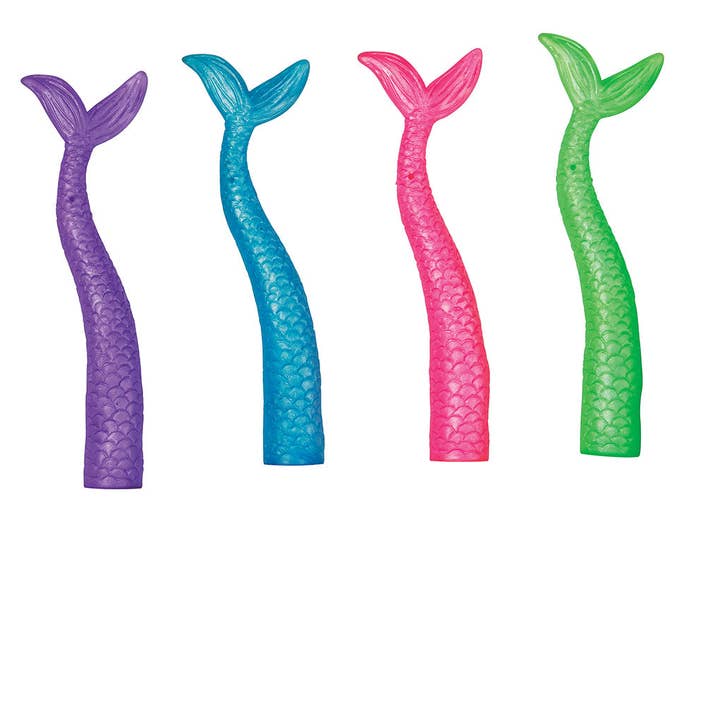 WARM FUZZY Toys Finger Puppets Rubber Mermaid 24 Packs for wholesale by Warm Fuzzy Toys