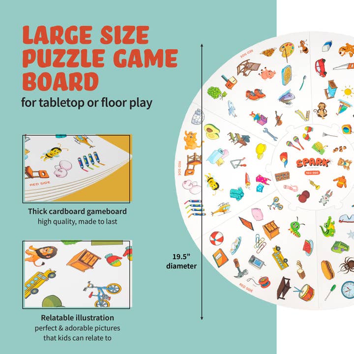 Spark Innovations - Wholesale Brain Game - Kids - On Your Spark-Category Game