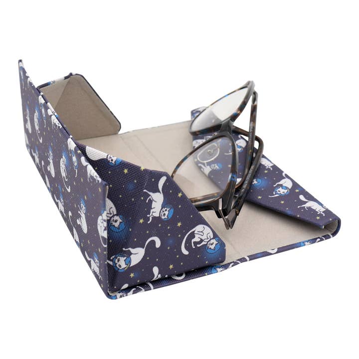 Real Sic - Wholesale Eyewear Cases & Holders - Unisex - Space Cat Glasses Case – Cute Animals – Vegan Leather