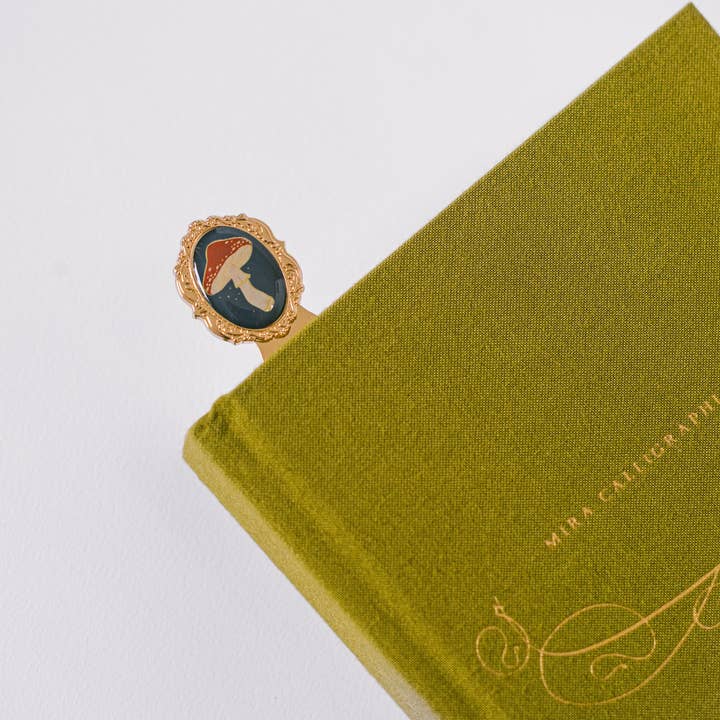 Good Juju Ink - Wholesale Bookmark - Mushroom Metal Clip Bookmark3
