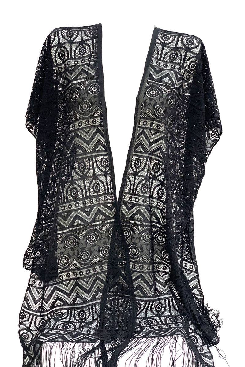 Belle Com'Elle - Wholesale Swim Cover Up - Women's - Openwork beachwear/PL23473