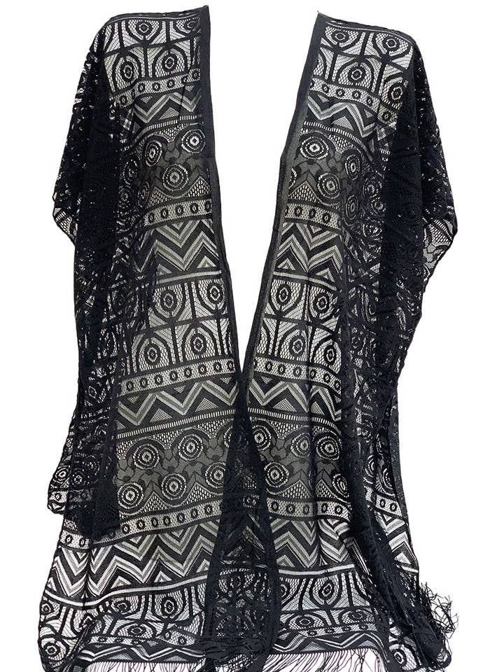 Belle Com'Elle - Wholesale Swim Cover Up - Women's - Openwork beachwear/PL23473