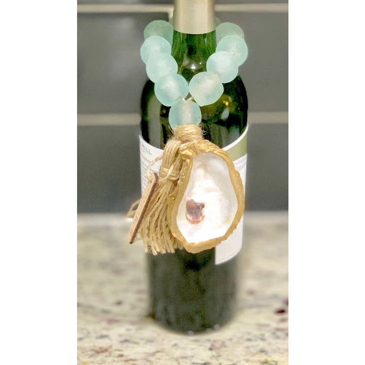 The Gilded Shell - Wholesale Decorative Tabletop Object - The Tide Pool - Sea Glass2