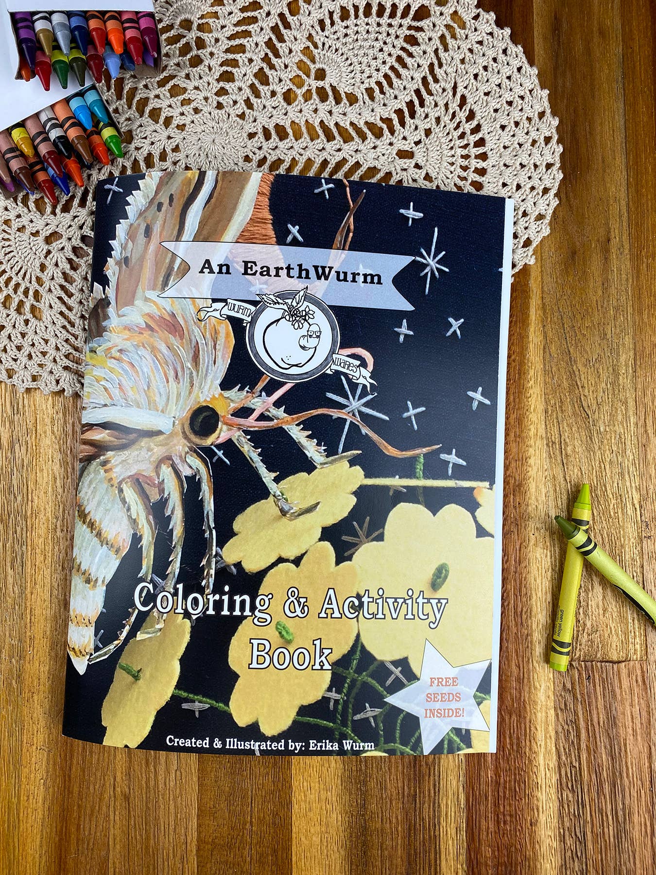 Wurm Wares - Wholesale Colouring and activity book – kids and baby - EarthWurm Coloring & Activity Book-Olympic Peninsula Edition6