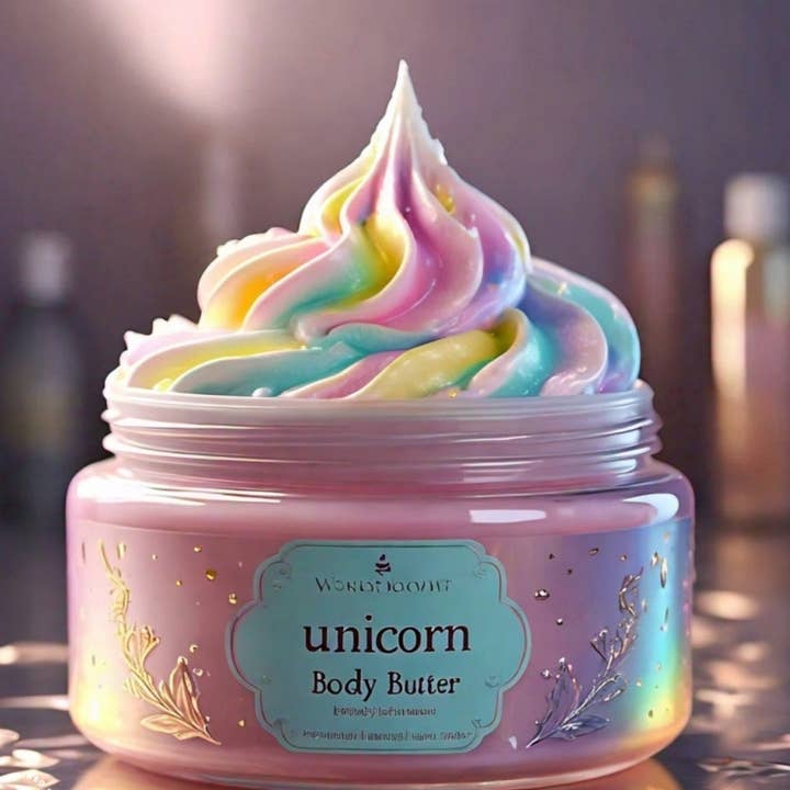 Beautique Goals - Wholesale Body Balm/Butter - Luxury Lucky Unicorn Body Butters - Skin Repair Skin Care S