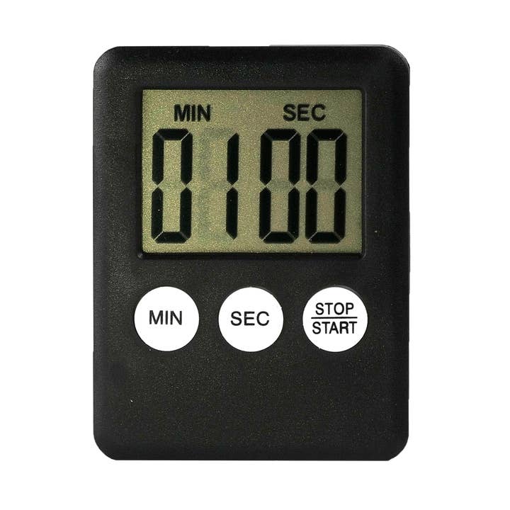 Black Digital Timer for wholesale on Faire0