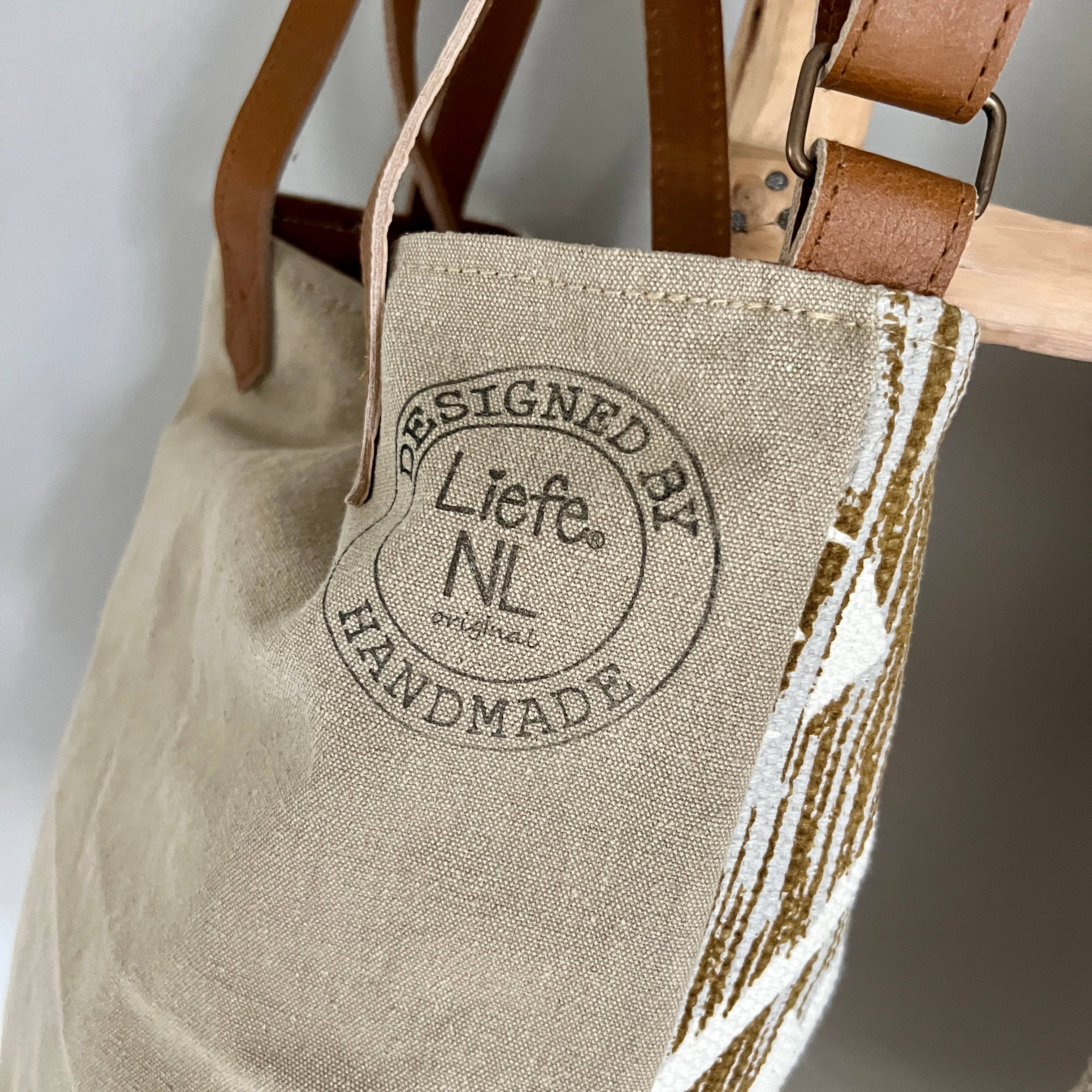 Liefe NL - Vendita all'ingrosso Borsa tote - Donna - Borsa a secchiello Aztek in tessuti riciclati e sostenibili5