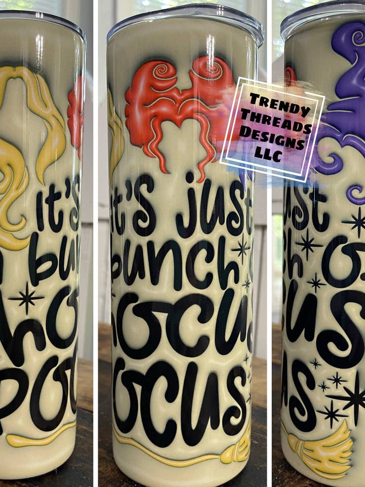 HP Halloween tumbler for engroshandel hos Trendy Threads Designs LLC