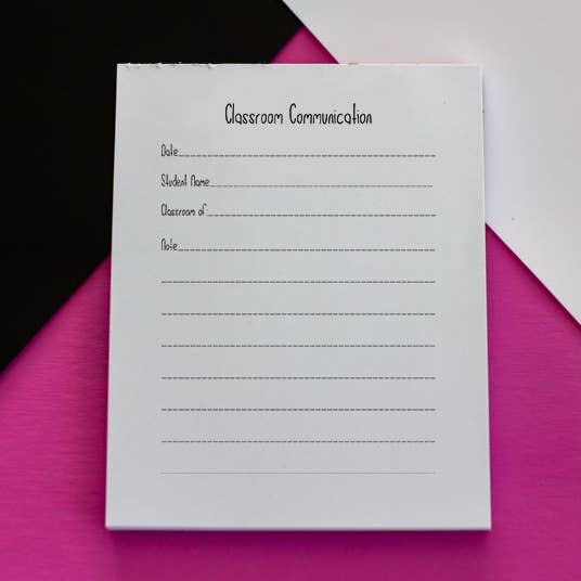 Comunicação em sala de aula - Bloco de por atacado de Oh So Shonda