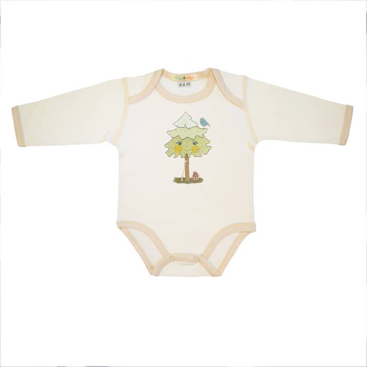 Boom met een vogel-onesie voor wholesale door Olly & Arya