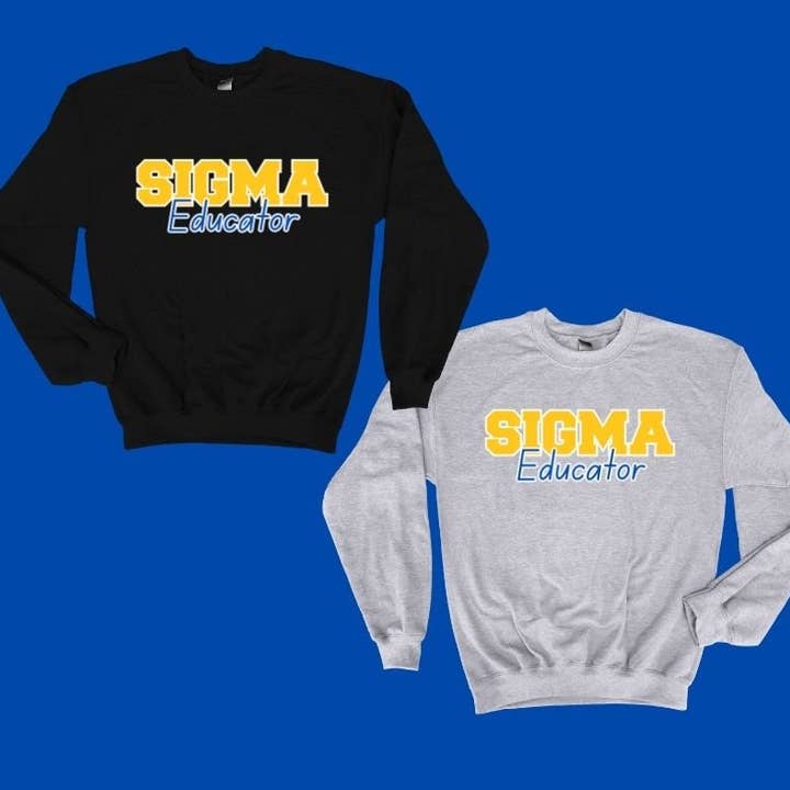 OFC Tees & Gifts - Wholesale Graphic Sweatshirt - Women's - Sigma Gamma Rho Sorority Inspired Educator Sweatshirt 12