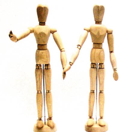 Nobel Arts - Wholesale Decorative Figurine - Nobel Wooden Mannequins2