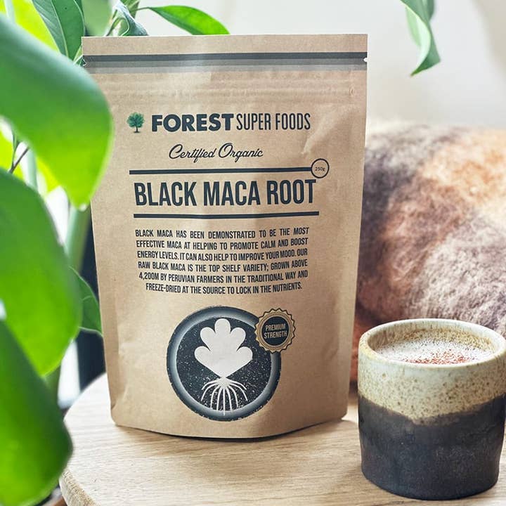 Forest Super Foods – wholesale Protein/superfood powder – Certified Organic Black Maca Powder