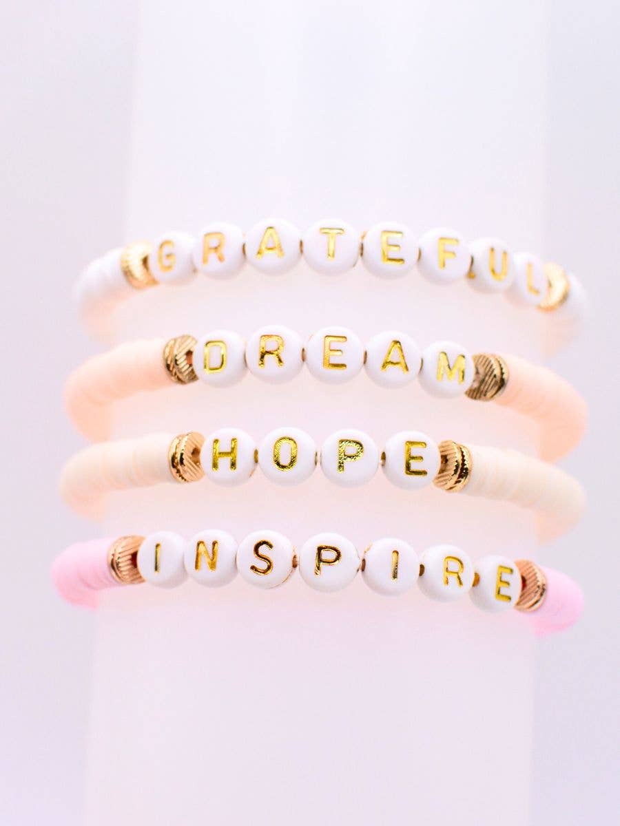 Two and Crew - Faith Based Jewelry & Gifts - Wholesale Beaded Bracelet - Inspirational Bracelet – Word Jewelry, Dream, Hope, Inspire3