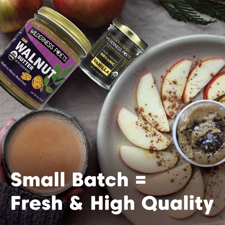Wilderness Poets - Wholesale Nut Butter - Organic Walnut Butter7
