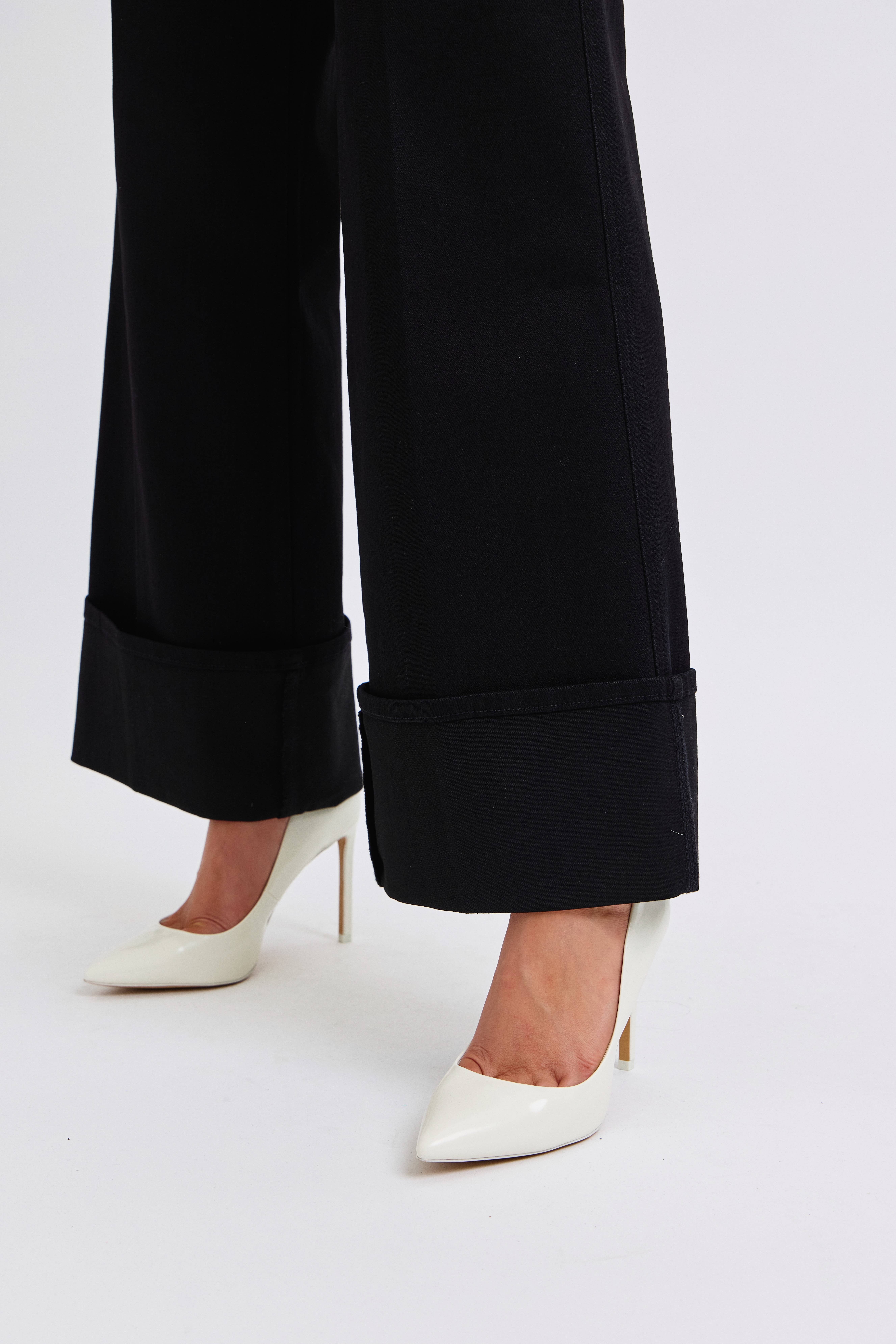 BK High Waisted Retro Wide Cuffed Leg  for wholesale on Faire10