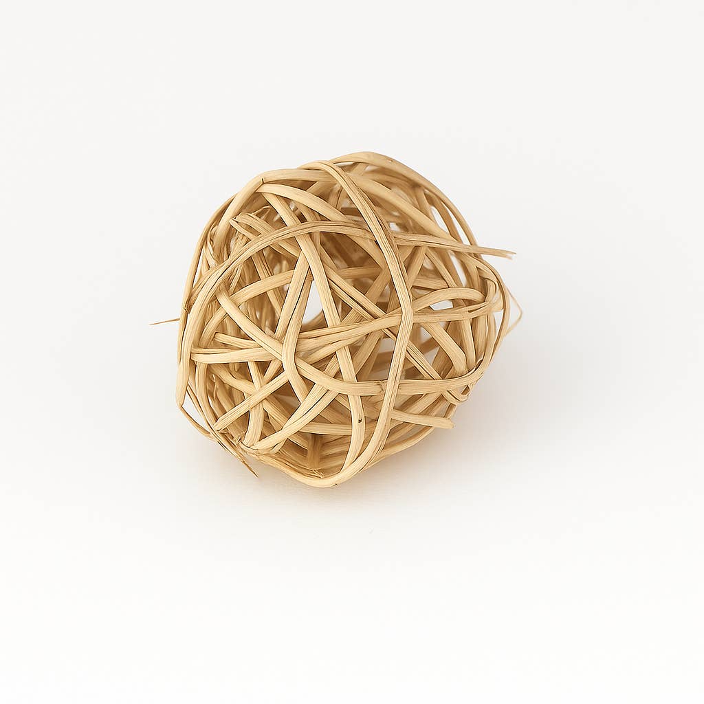 GS Foliage - Wholesale Decorative Tabletop Object - Natural 4" Vine Balls