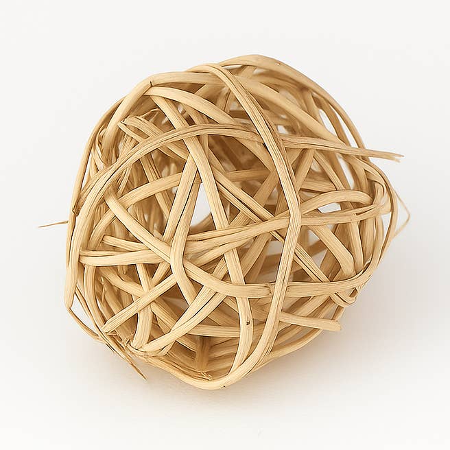 GS Foliage - Wholesale Decorative Tabletop Object - Natural 4" Vine Balls0