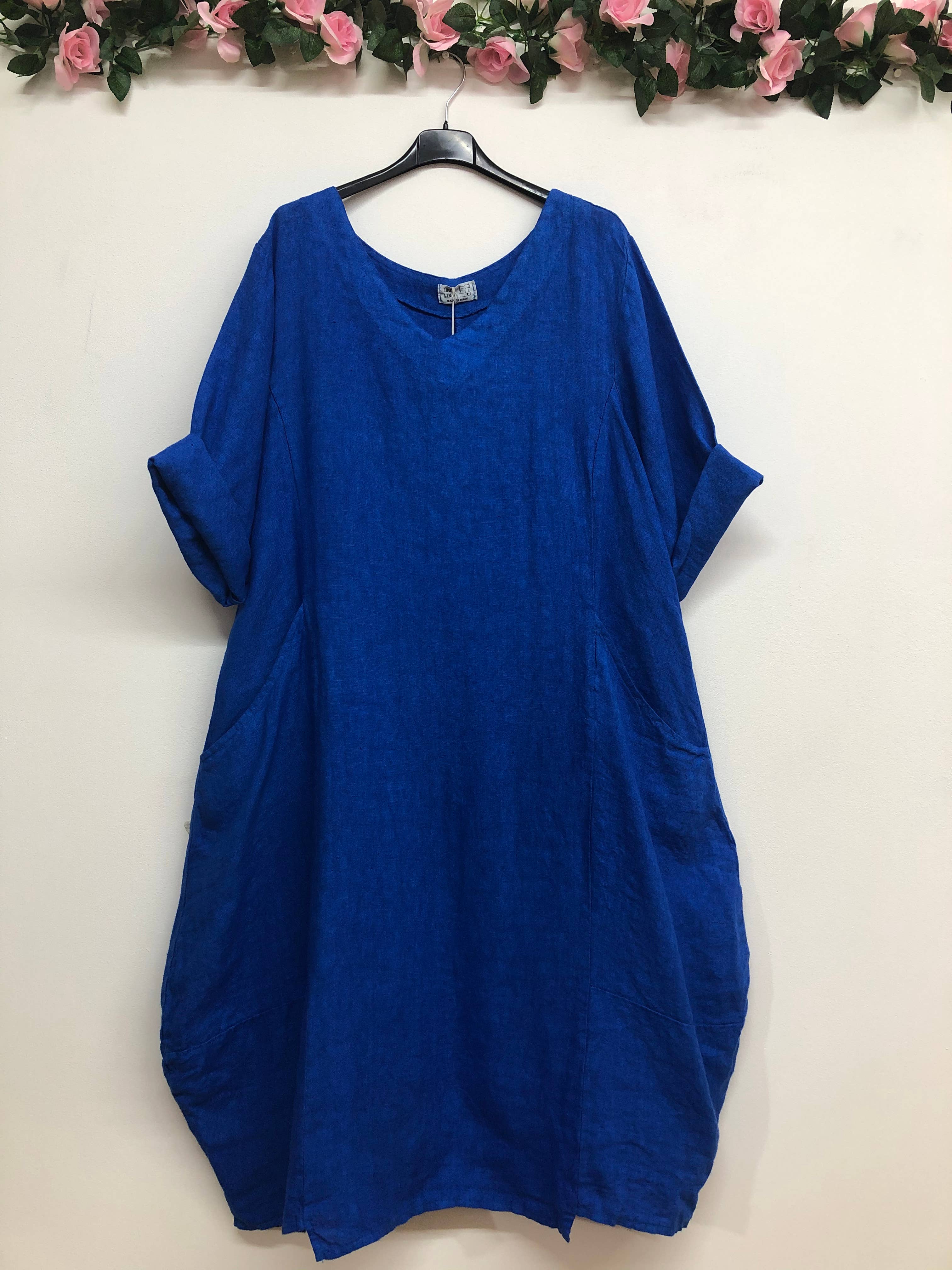 LINEN & COTTON HOUSE – wholesale Dress – Women's – 277 DRESS IN LINEN SPRING SUMMER CLOTHING26