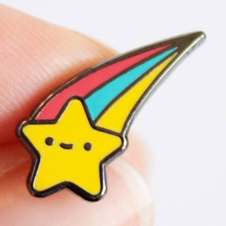 Mini-Sternschnuppe - Board Filler - Ein Lil Buddies Emaille-Pin für den Großhandel von snacks please