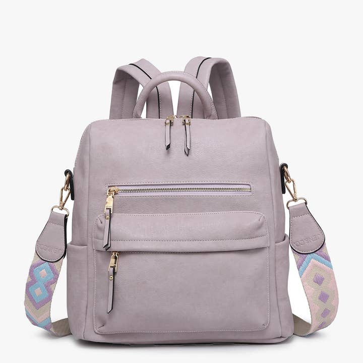 Jen & Co. - Wholesale Backpack – Women's - BP1993 Amelia Convertible Backpack w/ Guitar Strap6