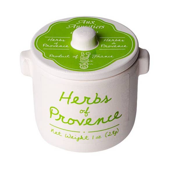 Aux Anysetiers du Roy Herbs de Provence in Ceramic Jar 1oz for wholesale by The French Farm