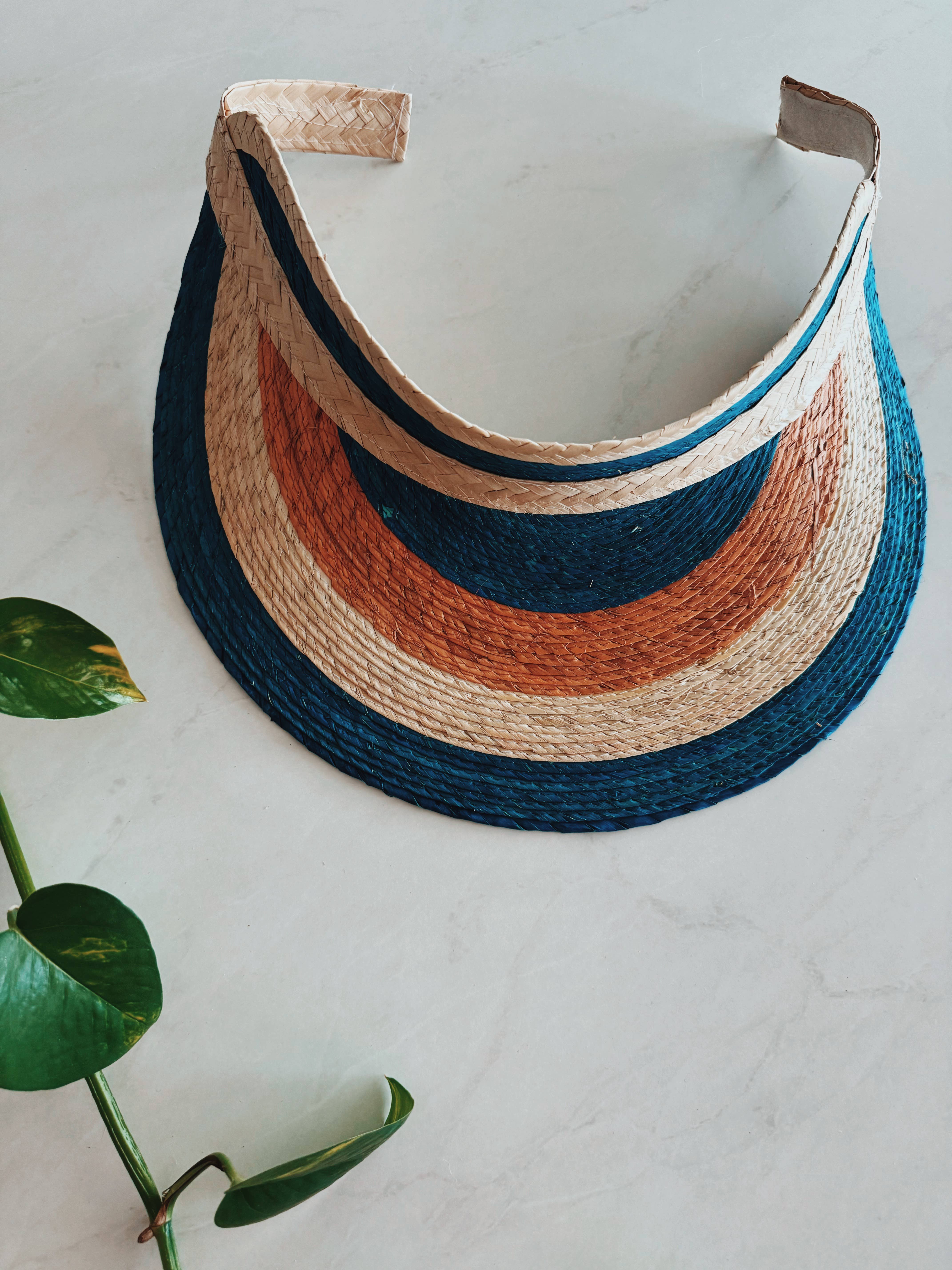 Pura Vida - Wholesale Visor - Women's - Women's Straw Hat Beach Visor1