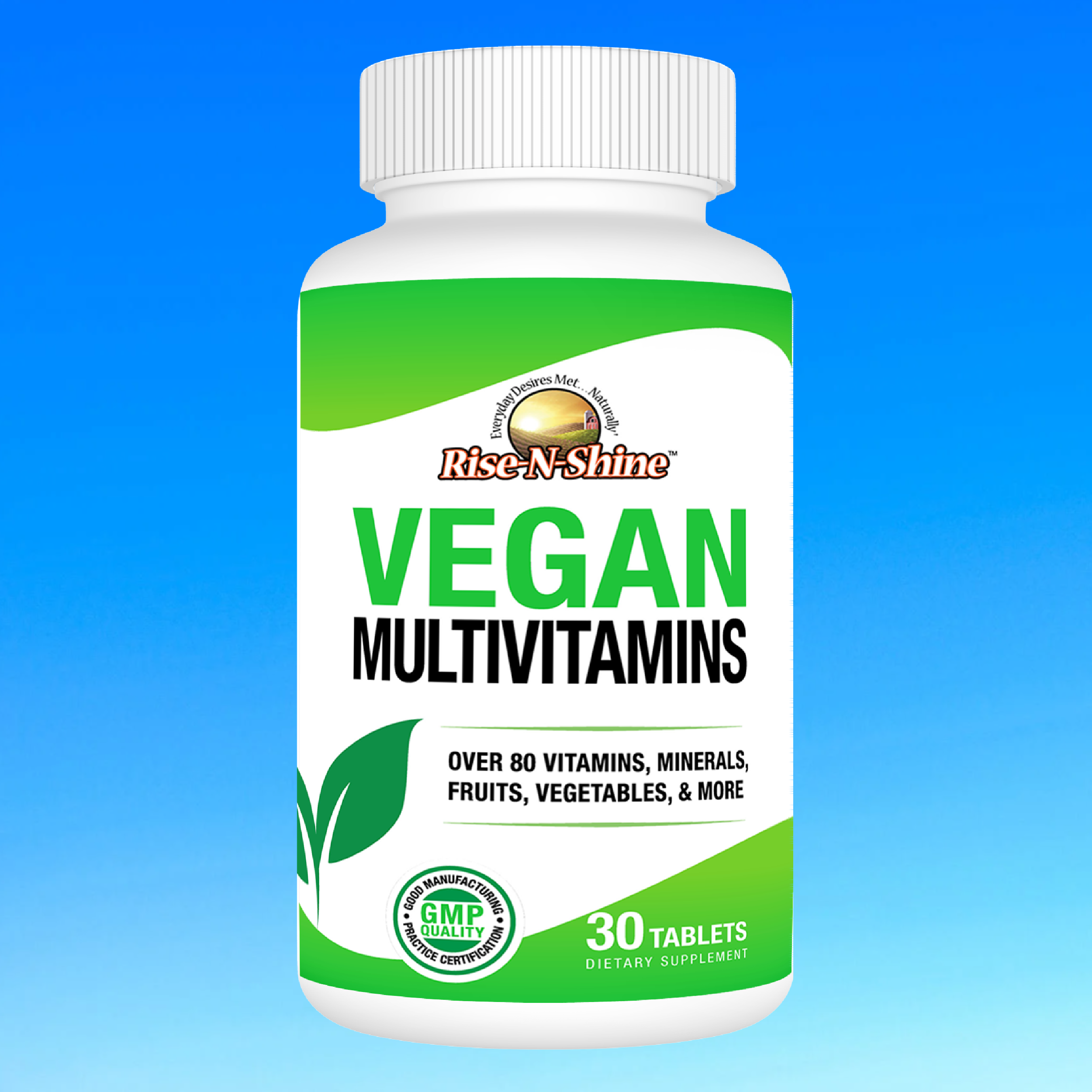 Rise-N-Shine Online - Venta al por mayor Suplementos/vitaminas para beber - Multivitaminas veganas0