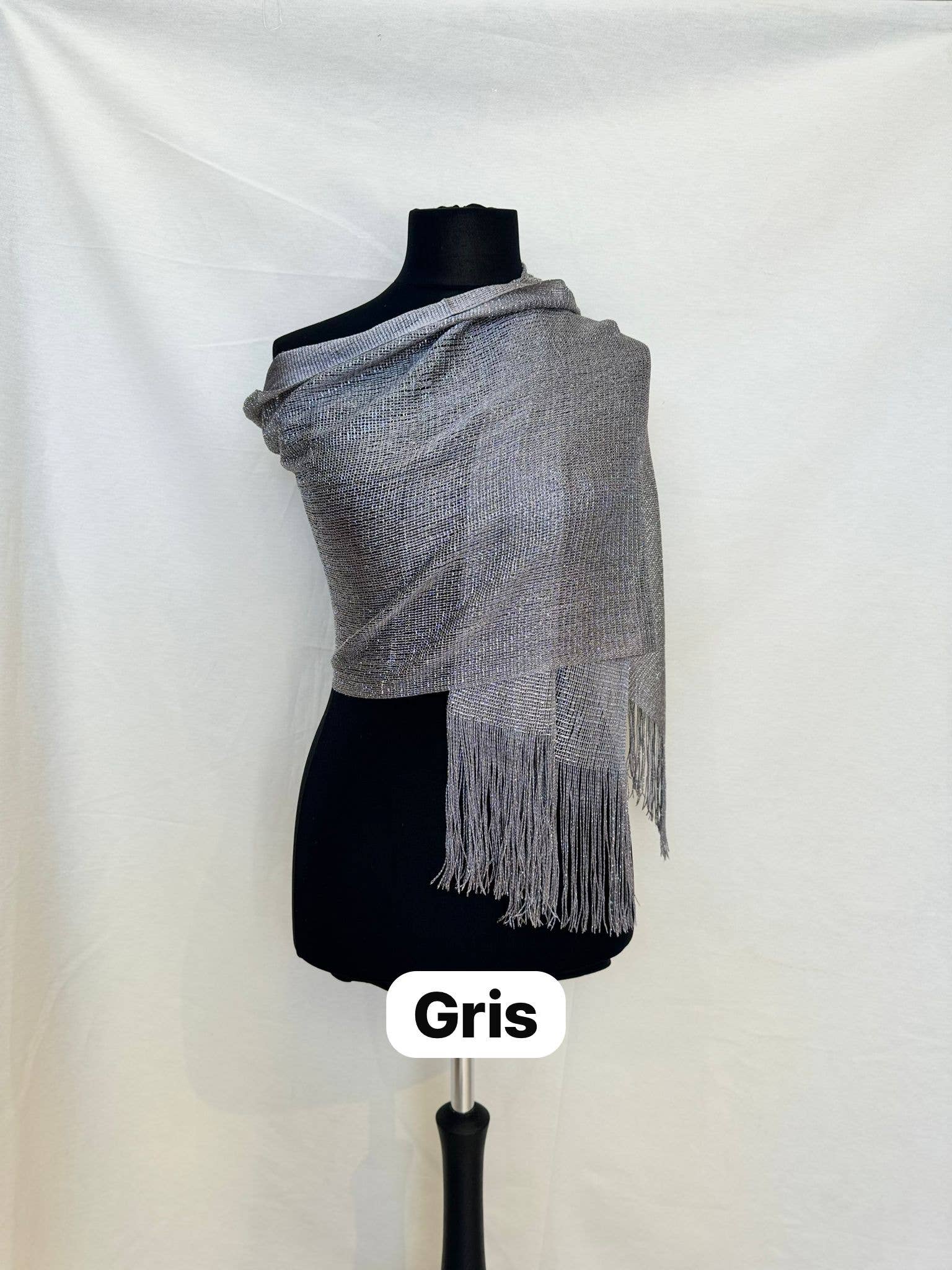 Invitadissimas - Wholesale Scarf - Women's - FRINGE SHAWL 50*200cm6