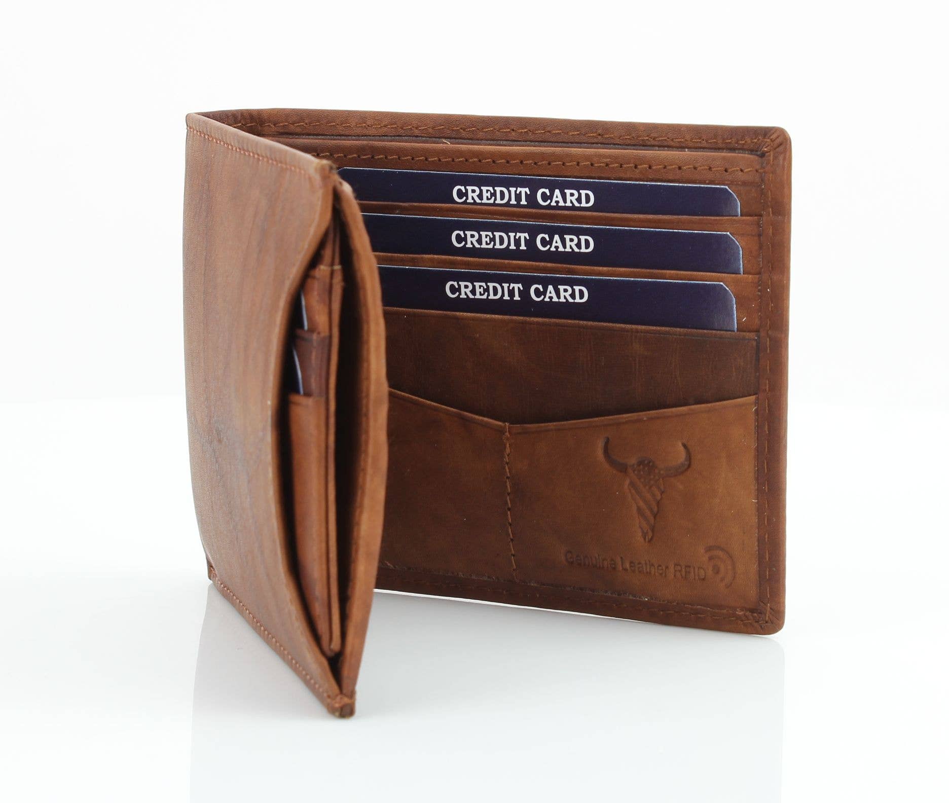 Leather Impressions Inc - Wholesale Wallet - Men's - Bifold Wallet w/ Removable Card Sleeve 157255