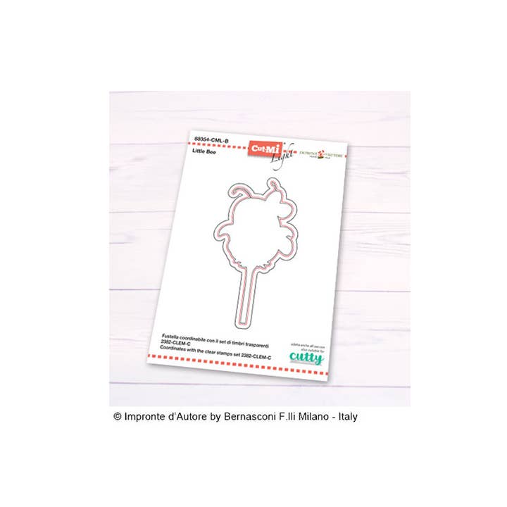 Thin dies for Little Bee stamps for wholesale by Impronte D'Autore