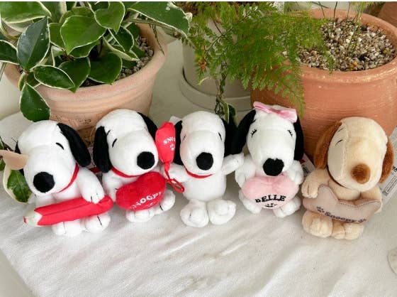 K-Wonderland - Wholesale Keychain - Women's - Snoopy Plush Bag Charm Deco Key Ring3